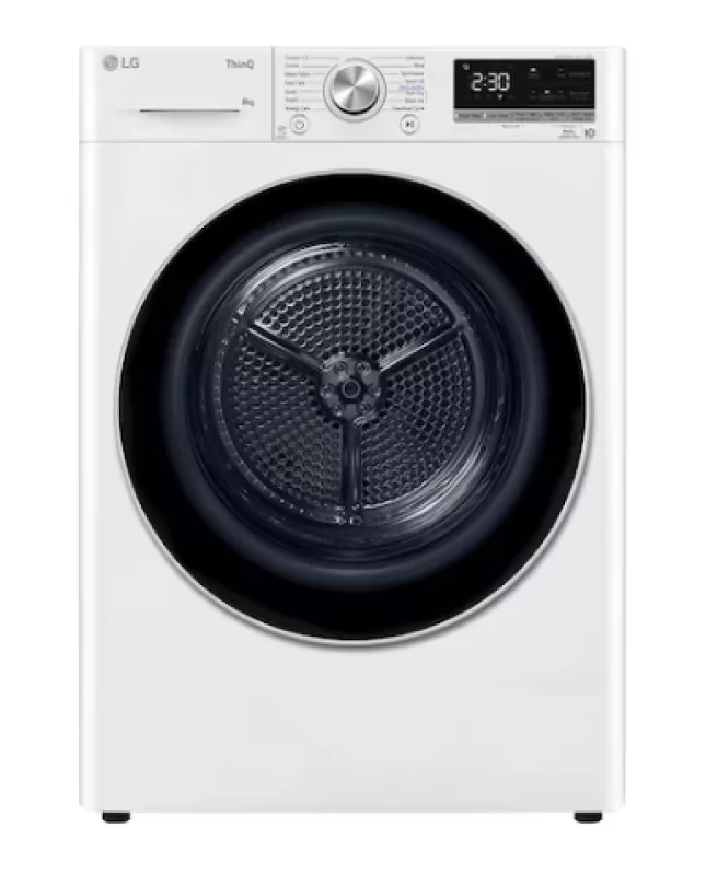 LG RH80V9AV3N hőszivattyús szárítógép, 8 kg