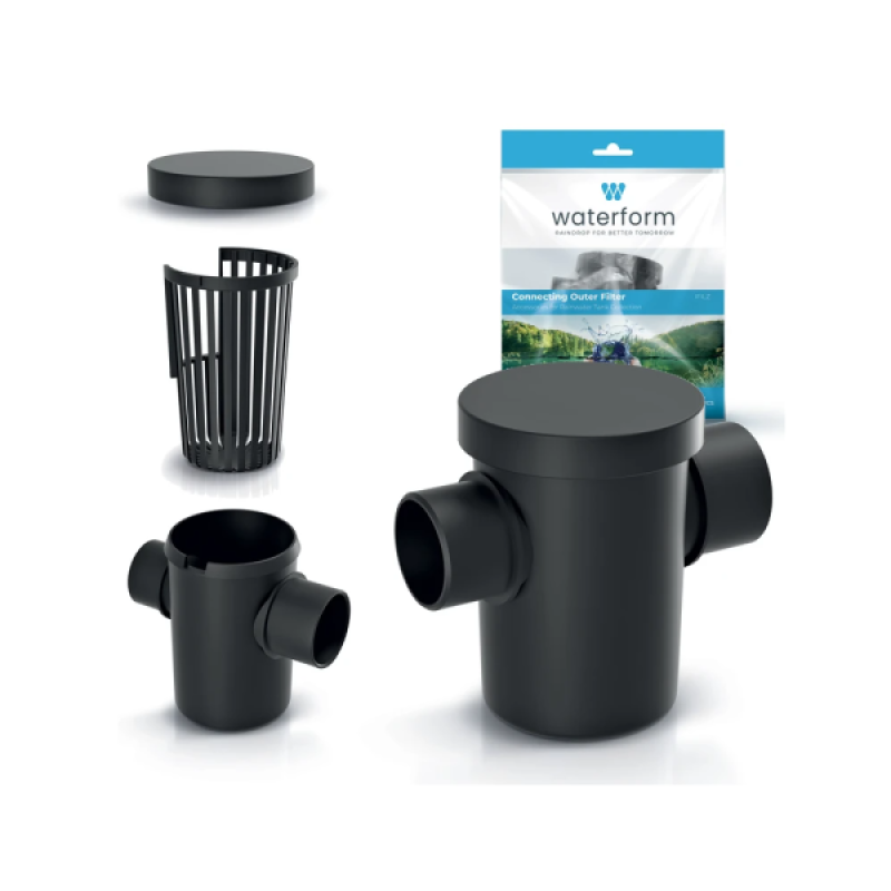 Külső esővíz szűrő szett ereszcsatornához 3db-os (16677)