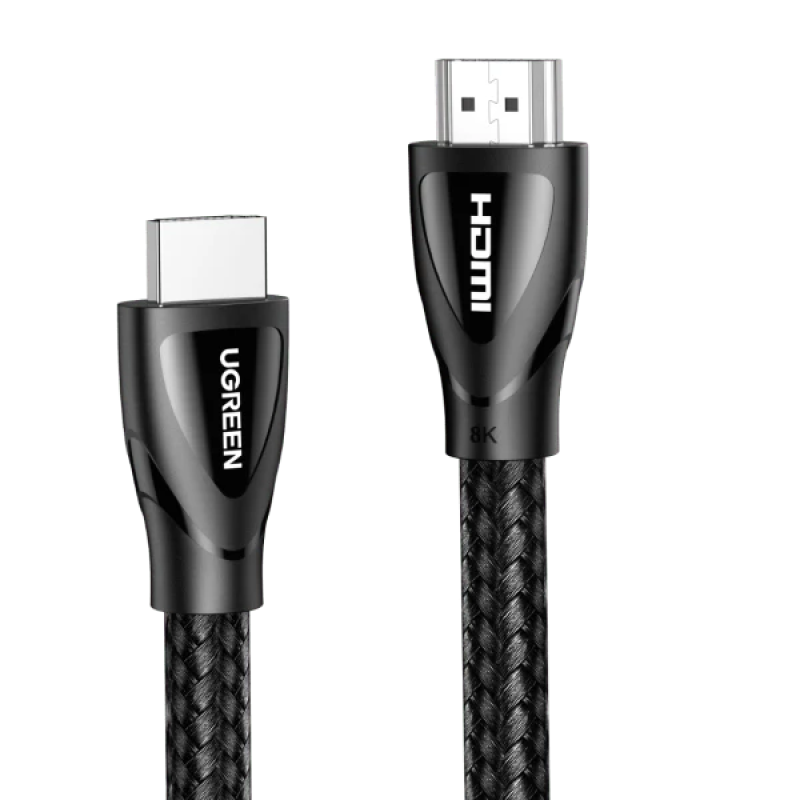 UGREEN HD140 8K HDMI kábel fonott, 1m, fekete (80401)