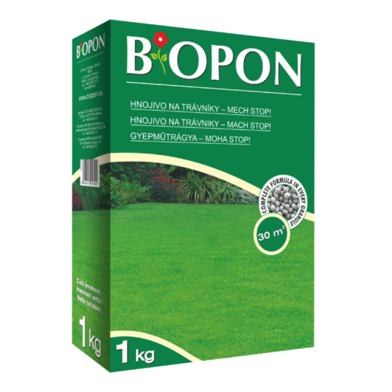 Biopon mohás gyep növénytáp 1kg (B1049)