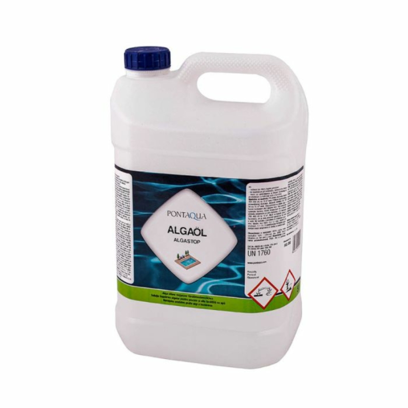 Pontaqua Folyékony algaölőszer 5L/gombaölő,baktériumölő szer/ ALGAÖL (AGL050)