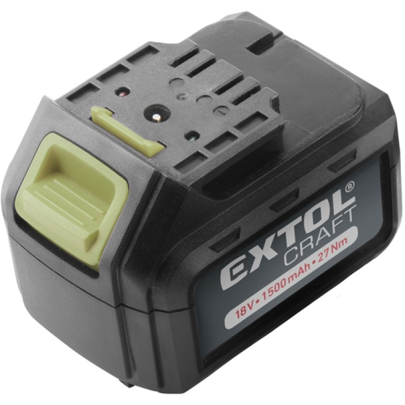 Extol Craft tartalék akkumulátor, 18 V Li-ion, 402440 akkus fúró csavarozóhoz (402440B)
