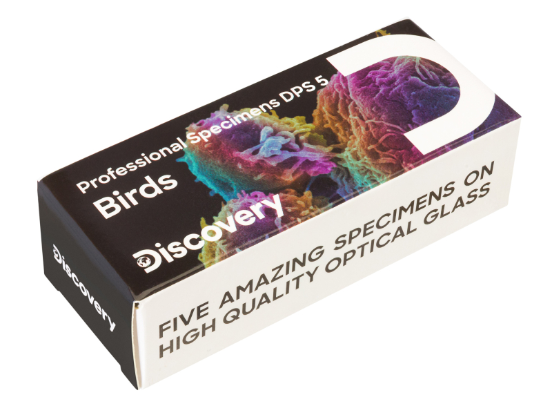 Discovery Prof DPS 5 mikropreparátum mintakészlet, Madarak (78414)