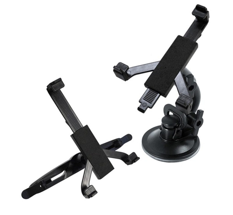 Autós tartó (szélvédőre, fejtámlára, tapadókorongos, gravitációs, 7-10