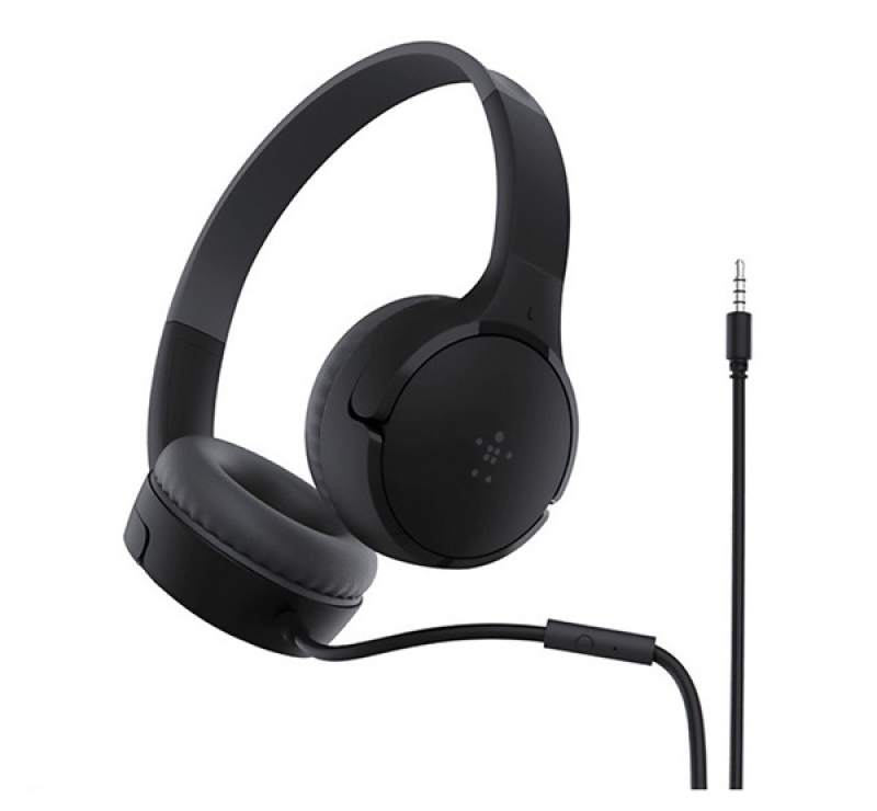 Belkin SOUNDFORM MINI vezetékes fejhallgató SZTEREO (3.5mm jack, mikrofon, felvevő gomb, GYEREK mére