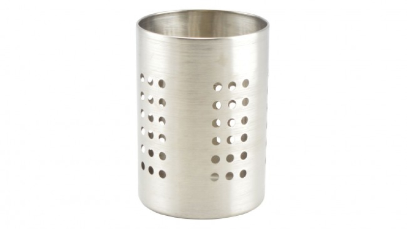 Evőeszköztartó, rozsdamentes acél (11414)