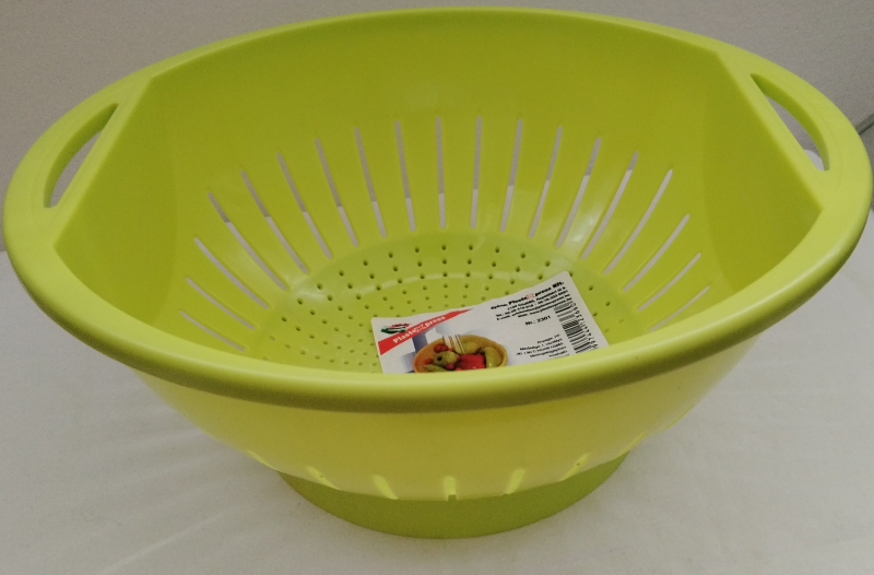 Gyümölcs és zöldségmosó műanyagtál zöld (2301)