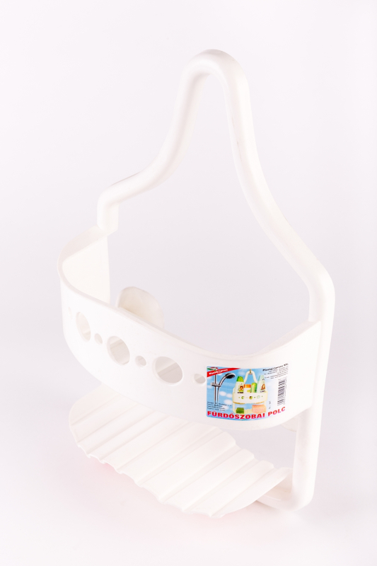 Műanyag fürdőszoba polc 36x26 cm (941)