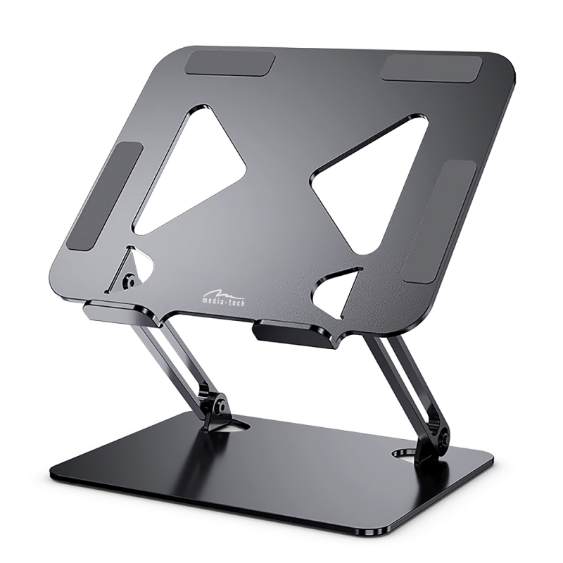 Media-Tech állítható, ergonomikus laptopállvány 10-17 hüvelykes laptopokhoz