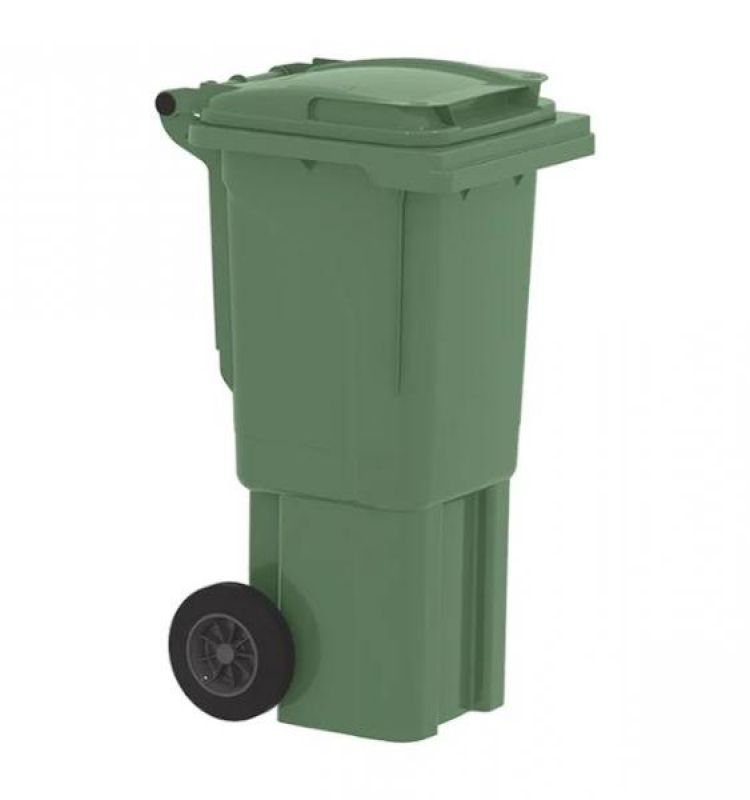 Háztartási szemetes kuka zöld, 60 L (16412)