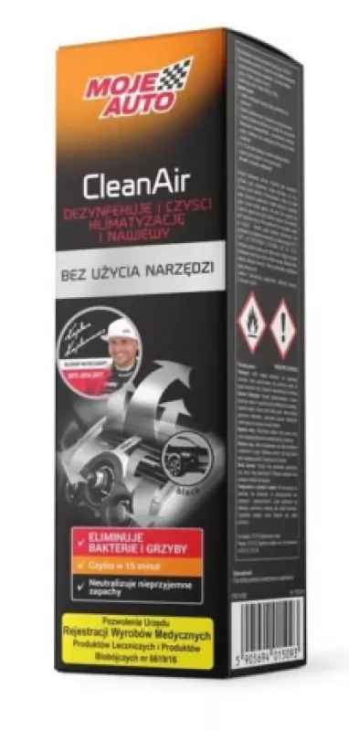 Fertőtlenítő spray, klíma bomba Moje Black (19-595)