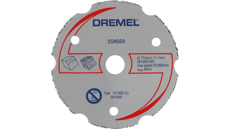 Dremel DSM20 többcélú karbid vágókorong (DSM500) (2615S500JB)