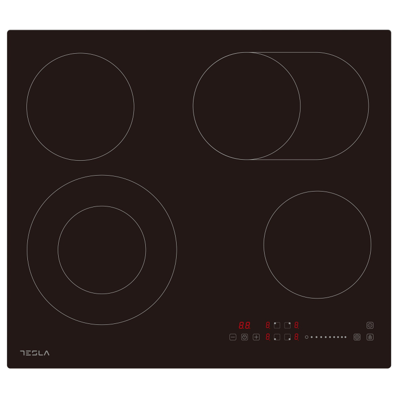 Tesla beépíthető kerámia főzőlap (HV6411MX)