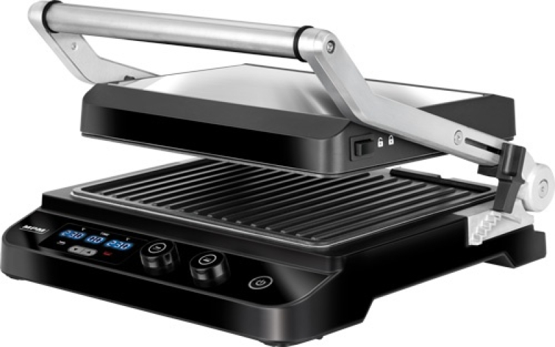MPM Kontakt grillsütő 2000W  LED kijelzővel (MGR-11M)