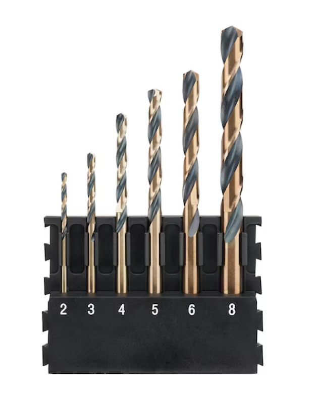 Dewalt hegytartó + fúrószár, 6 részes (DT70828-QZ)