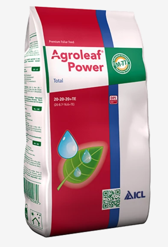 Agroleaf Power Total lombtrágya 20-20-20+TE, 2kg (20960312 - NA / 20960312 AP)