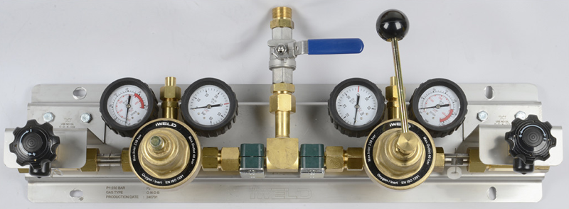 Iweld fél-automata lefejtő állomás inert gázokhoz, 20bar (5SAUTMNFING20)