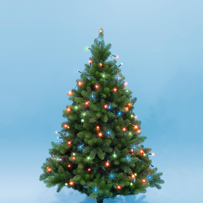 Home LED-es beltéri fényfüzér, színes 4 m (KII 50/M)