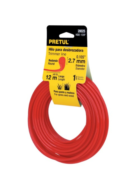 PRETUL HIDE-105P szegélynyíró damil 2,7 mm/12 m (T20025)