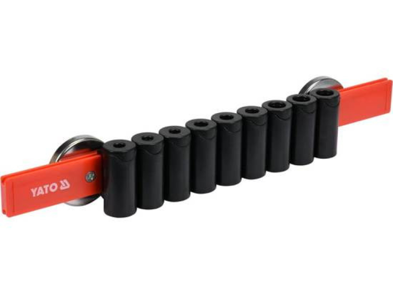 Yato mágneses csavarhúzó tároló, 9 részes (YAT-08353)