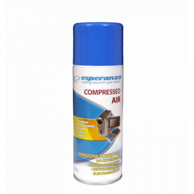 Esperanza ES103 sűrített levegő spray, 400 ml
