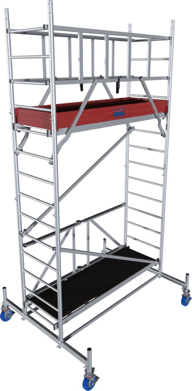 Krause Monto ProTec XS System alumínium összecsukható állvány, 4,8 m (942128)