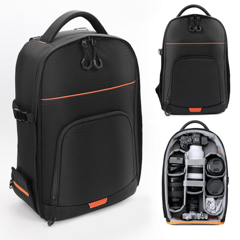 K&F Concept Nature Wander 05, fotós hátizsák, fekete, 18L (KF-13-205)