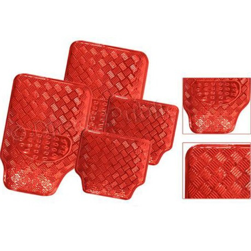 Gumiszőnyeg készlet Piros SZ-THM3025r