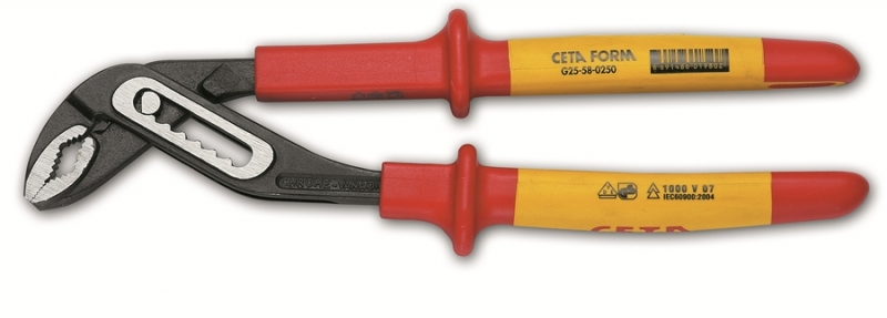 Ceta Form Szigetelt vízpumpafogó 2K  250 mm (CE-G25-58-0250)