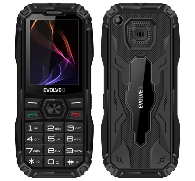 Evolveo MaxPhone A1 mobiltelefon (Dualsim) FEKETE