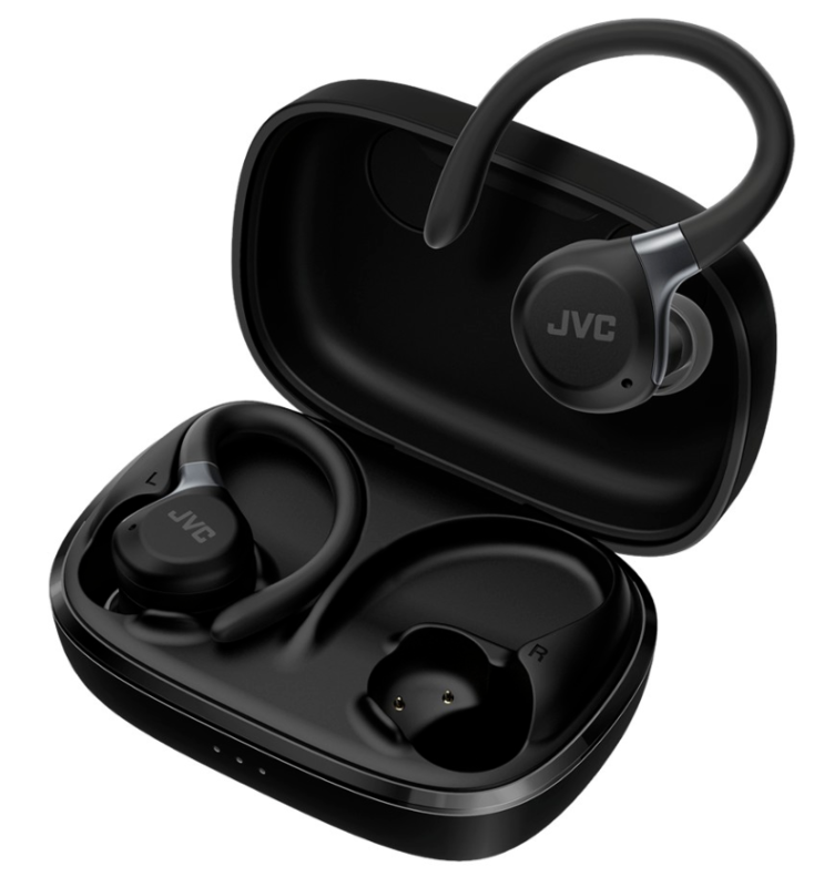 JVC HA-EC75T-B-U True Wireless sport fülhallgató, fekete (15352)