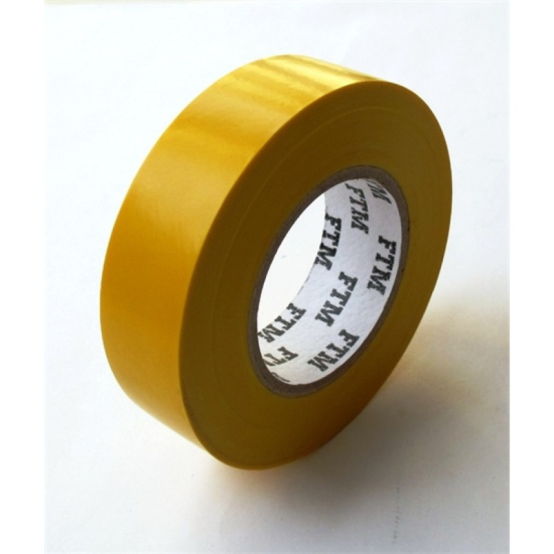 Szigetelőszalag (19 mm) sárga, 20 m/db (6117020)