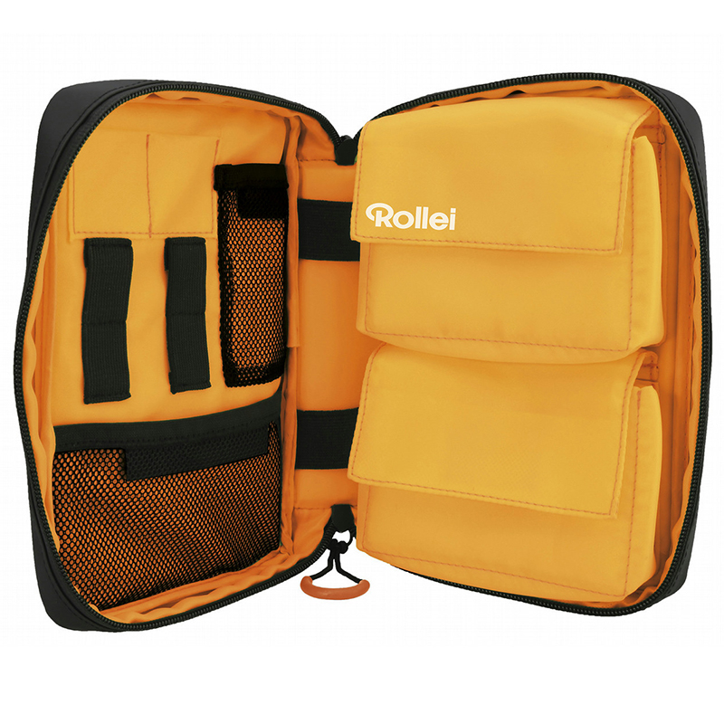 Rollei Actioncam Bag sportkamera tartozéktáska narancs/fekete (R20257)