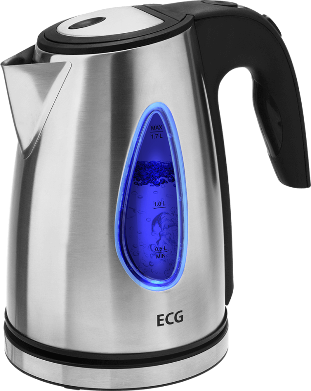 ECG Elektromos vízforraló 1,7 l inox (RK 1740 KE)