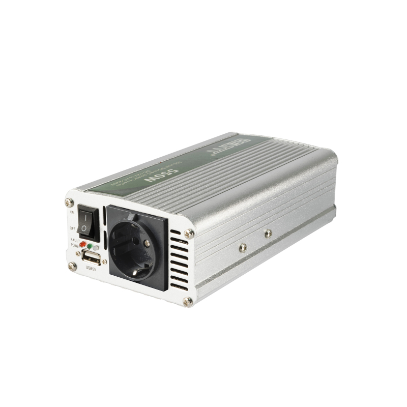 SAL Feszültségátalakító (SAI 1000USB) , 500/1000W, USB aljzat
