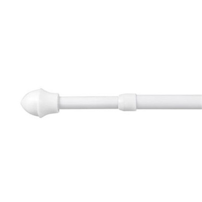 Kávéházi karnis D=12mm 55-85cm fehér (3723671)