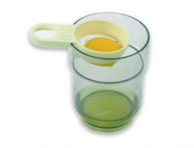 Tojásfehérje szétválasztó, fehér műanyag (246)