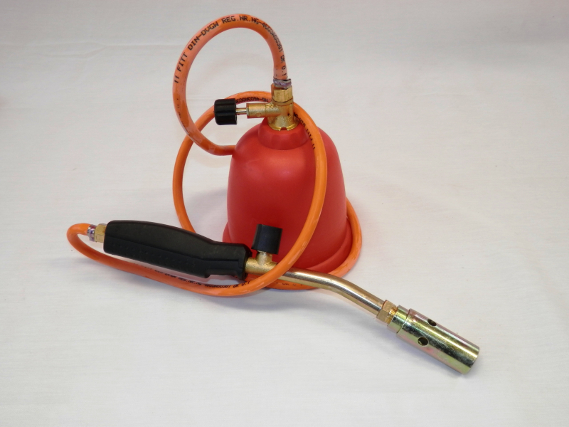 PR/AG384 Providus forrasztólámpa tömlővel, műanyagházas