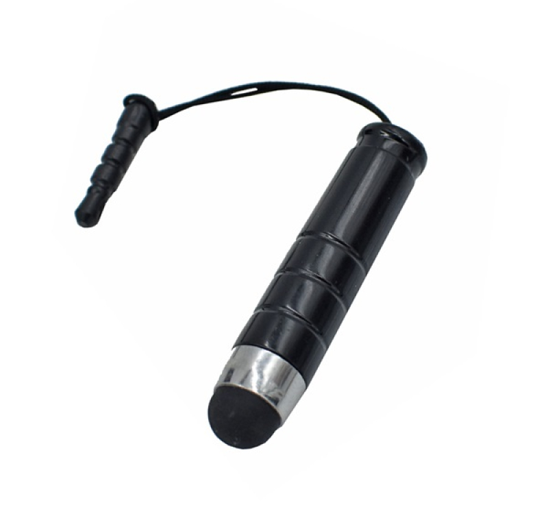 Érintő ceruza (univerzális, mini, 3.5 jack csatlakozóba) FEKETEGP-29548