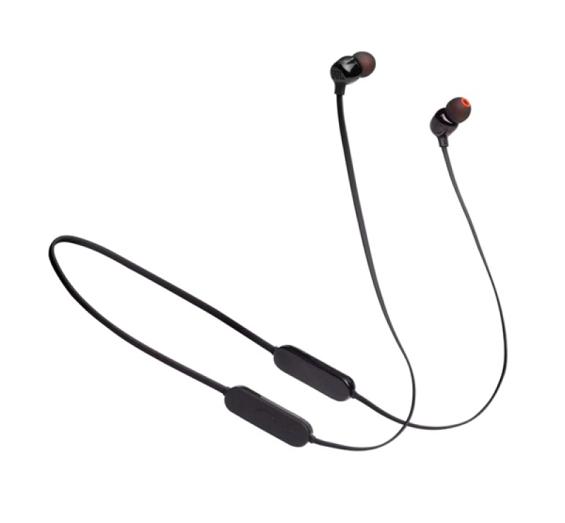 JBL TUNE 125BT bluetooth fülhallgató SZTEREO (v5.0, nyakba akasztható, mikrofon, multipoint, mélyhan