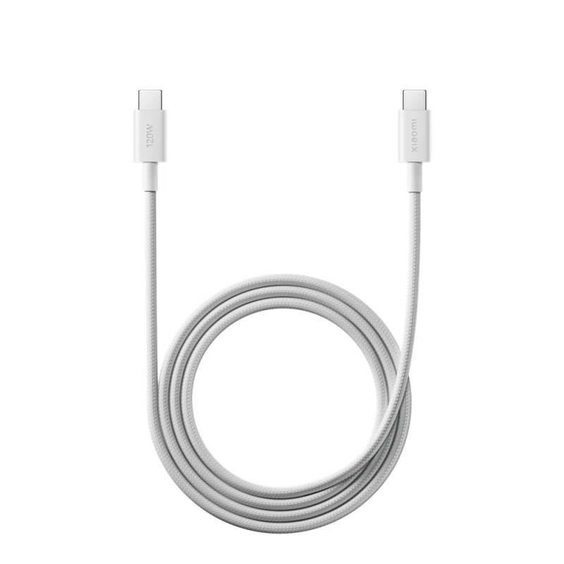 Xiaomi USB 2.0 Type C összekötő fehér 1 m (BHR087KGL)