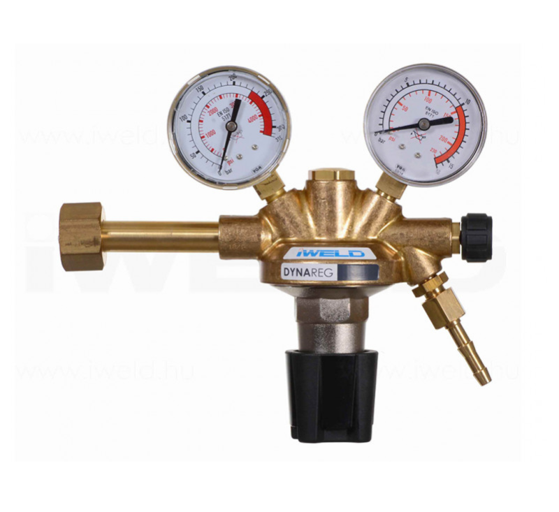 Iweld Dynareg hélium nyomáscsökkentő 230/10bar G1/2