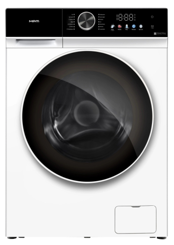 MPM elöltöltős mosógép, 10kg (MPM-5112-PT-44)