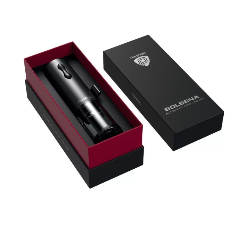 Prestigio Bolsena akkumulátoros dugóhúzó készlet (PWO101BK)