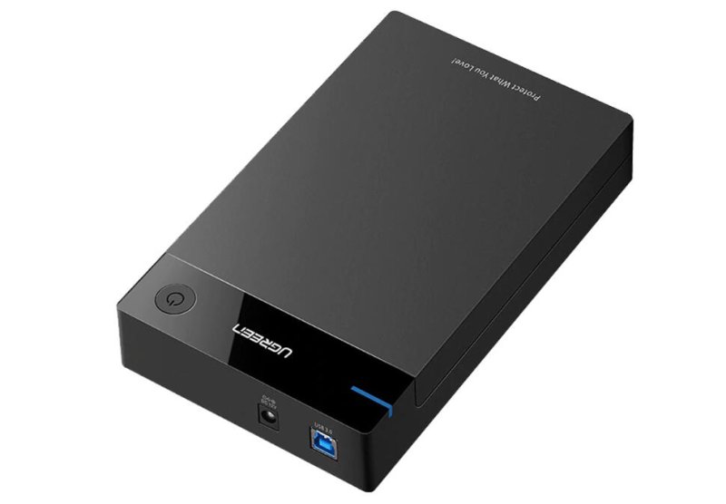 UGREEN US222 külső merevlemez ház, USB 3.0, 3,5