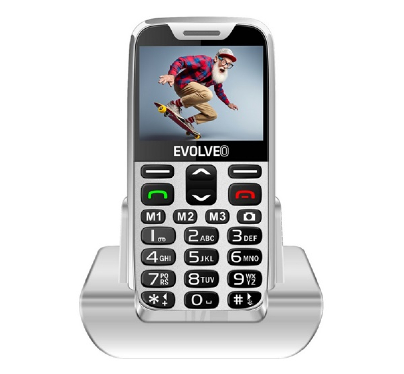 Evolveo EP-601 EasyPhone XR mobiltelefon FEHÉR