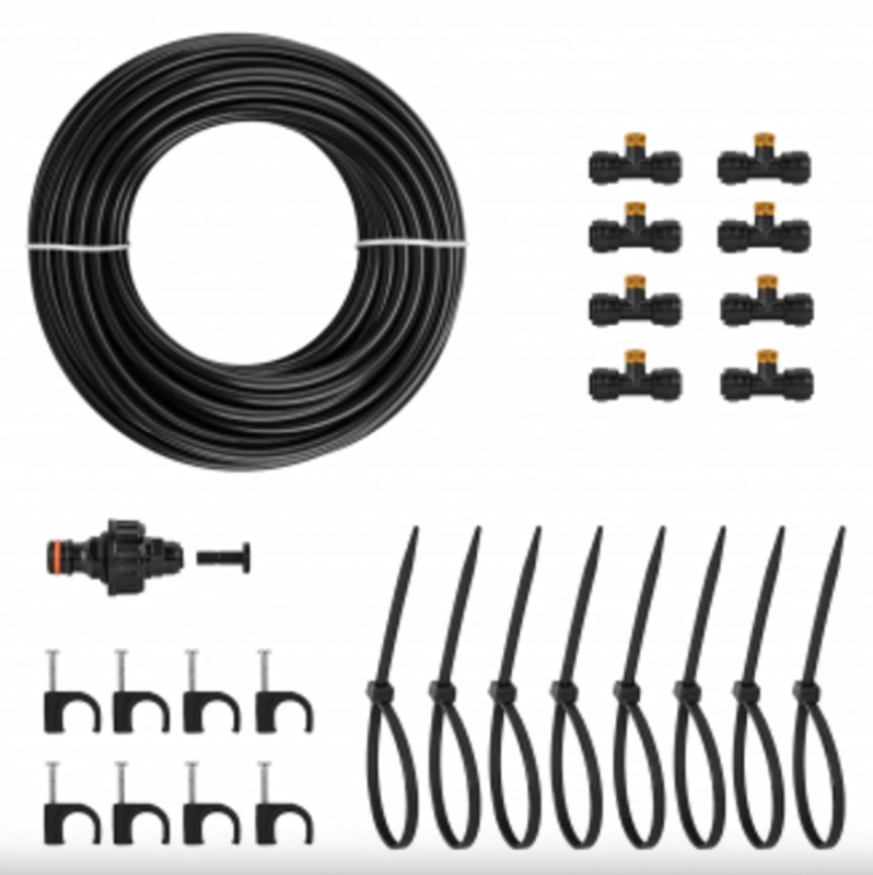 Bradas párakapu/frissítő készlet 15m, 7 + 1 fúvókával ECO (958400 - WL-ECO-Z1015)