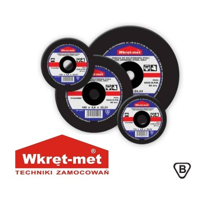 Wkret-met Tisztító korong fémhez 125x6.8 (5205216)