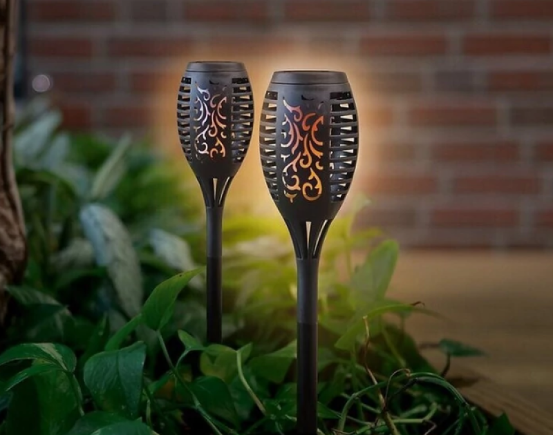 Maxxmee napelemes kerti fáklya 2 db (DS01064-L)