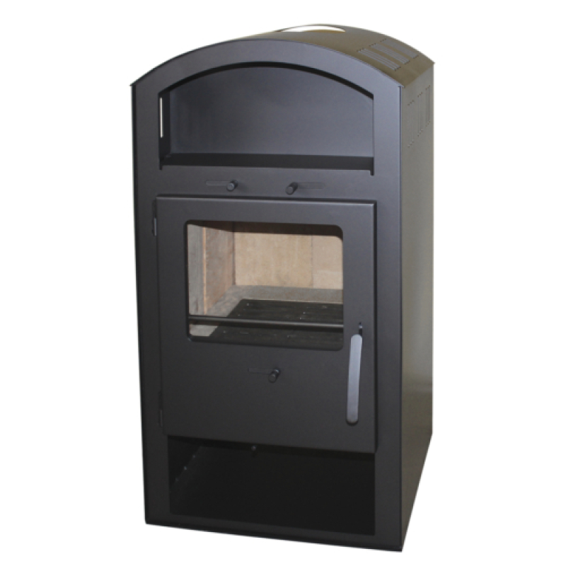 Natasa íves kandalló, szürke (TRG-KAND-019)